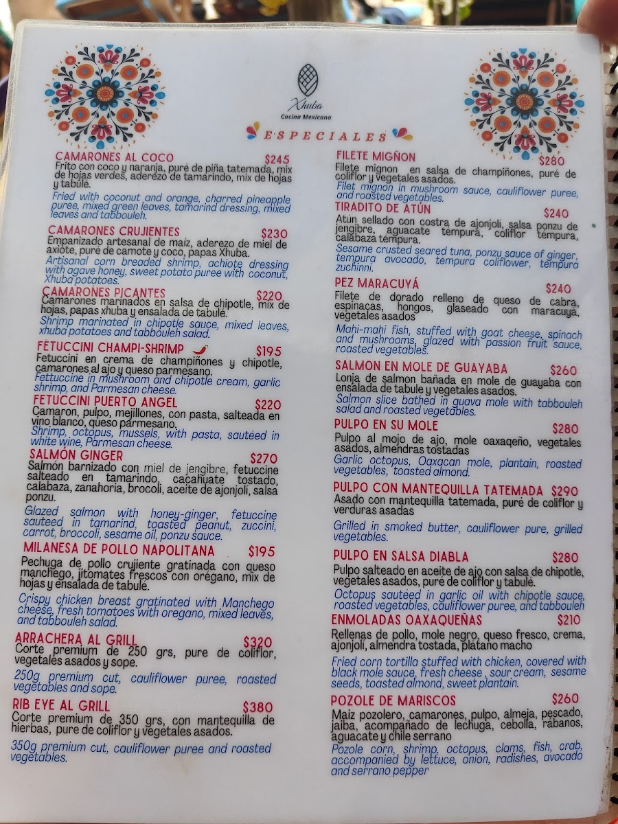 Xhuba Menu - Image 2